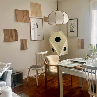 Akari Mulberry Paper Floor Lamp