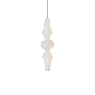 Akari E Sculptural Mulberry Paper Pendant Light