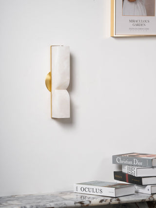 Imiraris Minimalist Alabaster Wall Light - Blowlighting