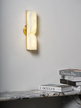 Imiraris Minimalist Alabaster Wall Light - Blowlighting