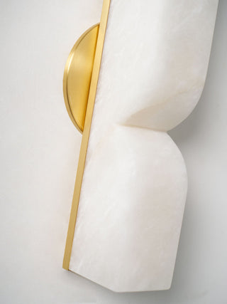 Imiraris Minimalist Alabaster Wall Light - Blowlighting