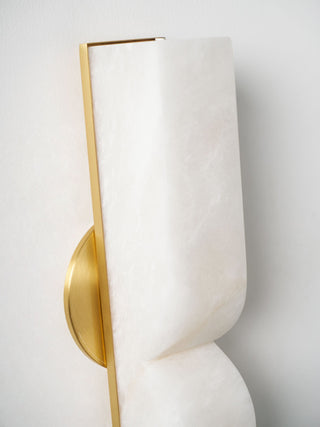 Imiraris Minimalist Alabaster Wall Light - Blowlighting