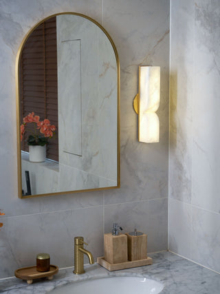 Imiraris Minimalist Alabaster Wall Light - Blowlighting