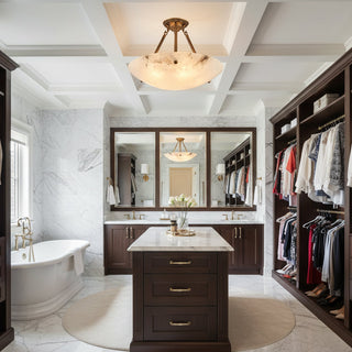 Auremont Alabaster Ceiling Light