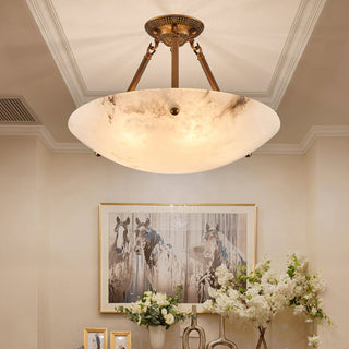 Auremont Alabaster Ceiling Light