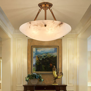 Auremont Alabaster Ceiling Light