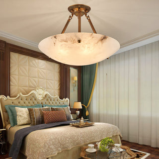 Auremont Alabaster Ceiling Light