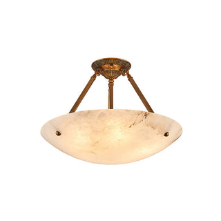 Auremont Alabaster Ceiling Light