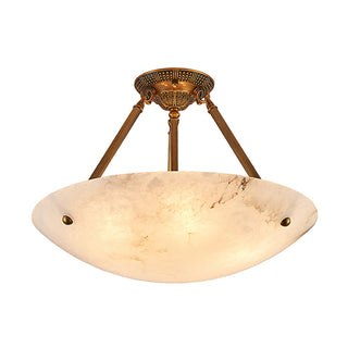 Auremont Alabaster Ceiling Light