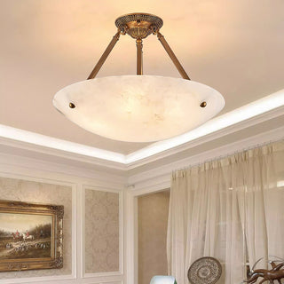 Auremont Alabaster Ceiling Light
