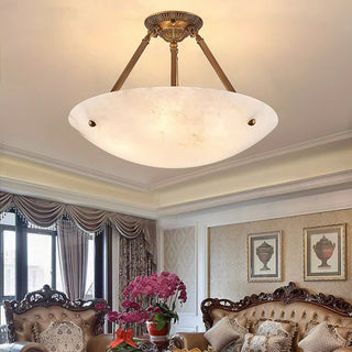 Auremont Alabaster Ceiling Light