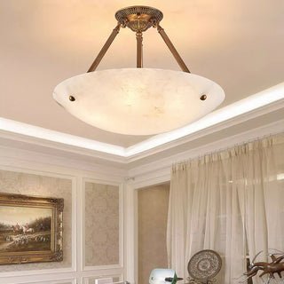 Auremont Alabaster Ceiling Light
