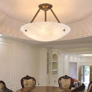 Auremont Alabaster Ceiling Light