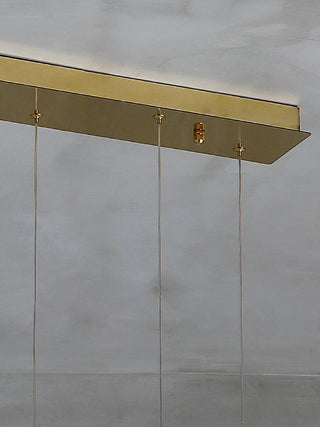 Alabaster Box Sculptural Chandelier 28.3