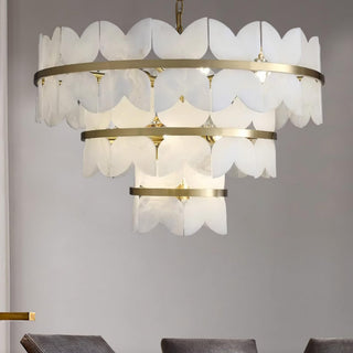 Alabaster Cloudscape Luxury Alabaster Chandelier