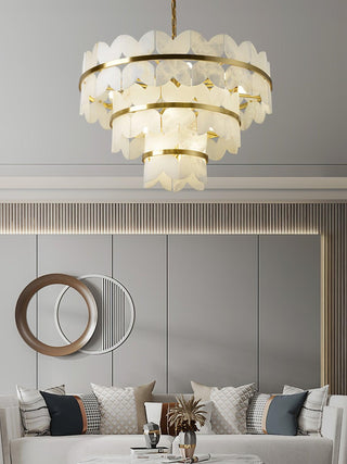 Alabaster Cloudscape Luxury Alabaster Chandelier
