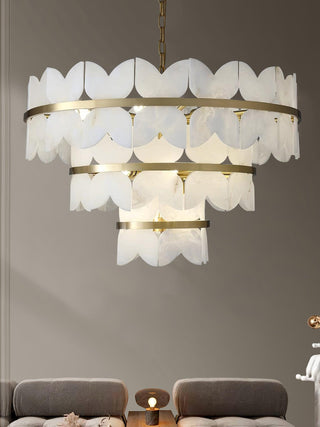 Alabaster Cloudscape Luxury Alabaster Chandelier