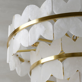 Alabaster Cloudscape Luxury Alabaster Chandelier