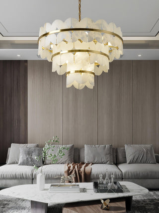 Alabaster Cloudscape Luxury Alabaster Chandelier