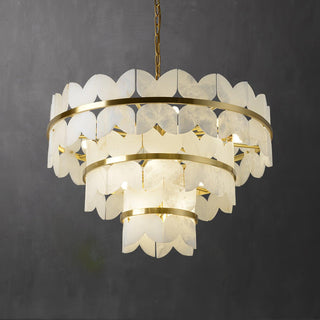 Seraphina Vintage Alabaster Chandelier Light - Blowlighting