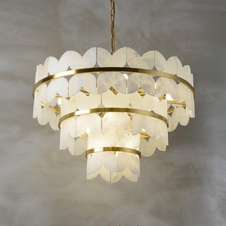 Seraphina Vintage Alabaster Chandelier Light - Blowlighting