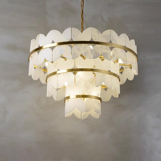 Seraphina Vintage Alabaster Chandelier Light - Blowlighting