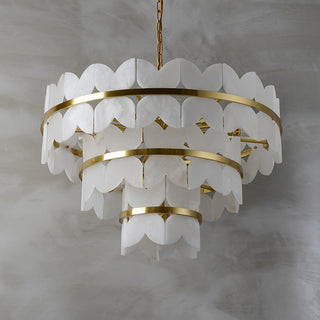 Seraphina Vintage Alabaster Chandelier Light - Blowlighting