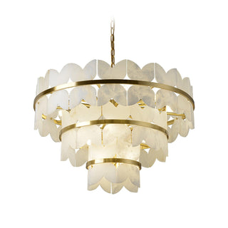 Seraphina Vintage Alabaster Chandelier Light - Blowlighting