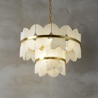 Seraphina Vintage Alabaster Chandelier Light - Blowlighting