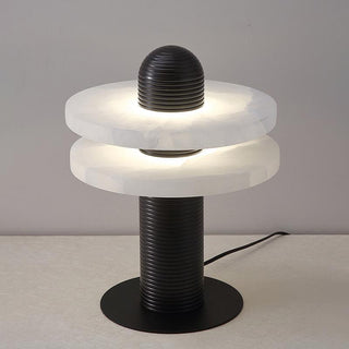 Comet Minimalist Alabaster Table Light