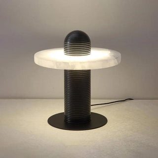 Comet Minimalist Alabaster Table Light