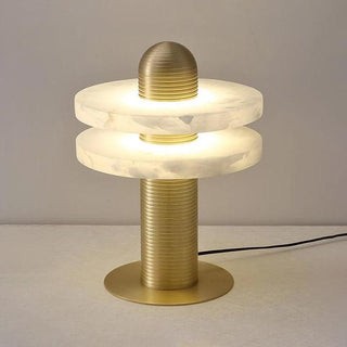 Comet Minimalist Alabaster Table Light