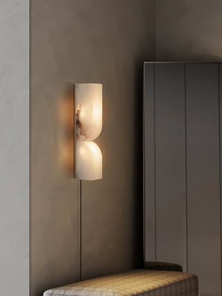 Imiraris Minimalist Alabaster Wall Light - Blowlighting