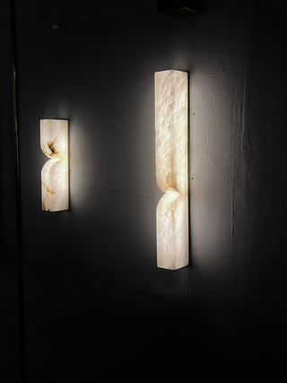 Imiraris Minimalist Alabaster Wall Light - Blowlighting