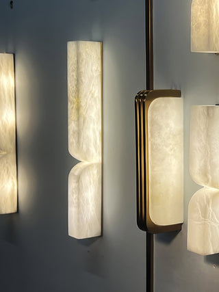 Imiraris Minimalist Alabaster Wall Light - Blowlighting
