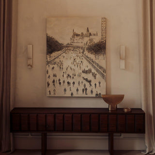 Imiraris Minimalist Alabaster Wall Light - Blowlighting