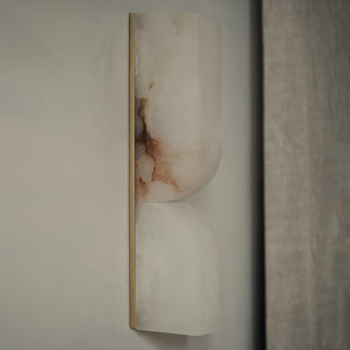 Imiraris Minimalist Alabaster Wall Light - Blowlighting