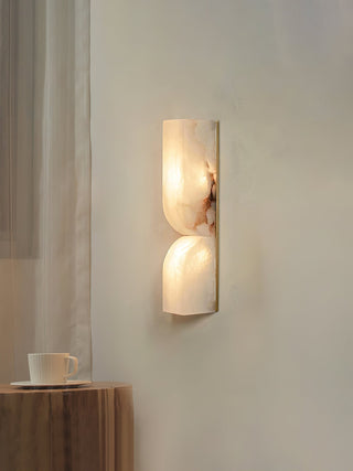 Imiraris Minimalist Alabaster Wall Light - Blowlighting