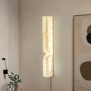 Imiraris Minimalist Alabaster Wall Light - Blowlighting