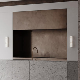Imiraris Minimalist Alabaster Wall Light - Blowlighting