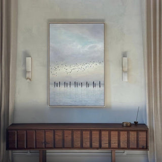 Imiraris Minimalist Alabaster Wall Light - Blowlighting