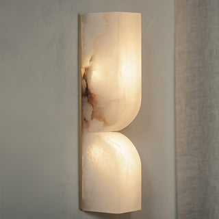 Imiraris Minimalist Alabaster Wall Light - Blowlighting