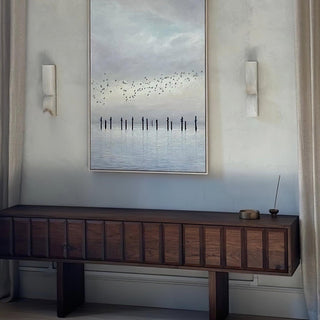 Imiraris Minimalist Alabaster Wall Light - Blowlighting