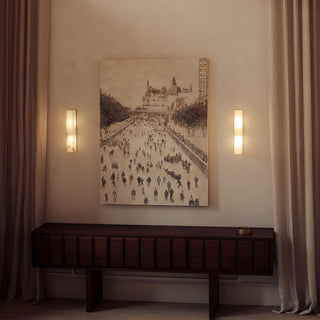 Imiraris Minimalist Alabaster Wall Light - Blowlighting