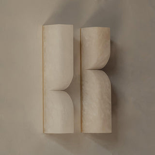 Imiraris Minimalist Alabaster Wall Light - Blowlighting