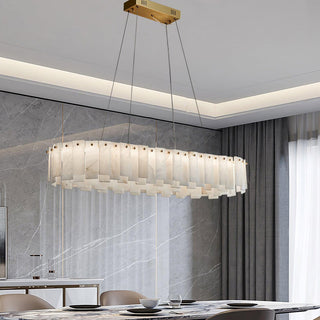 Alabaster Luxury Alabaster Round Chandelier