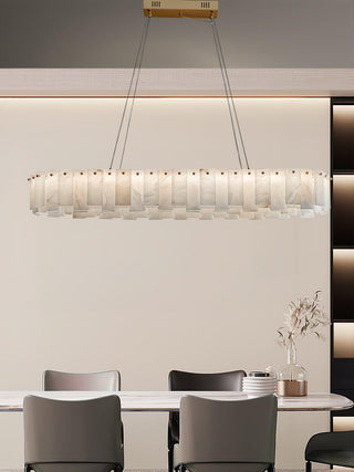 Alabaster Luxury Alabaster Round Chandelier
