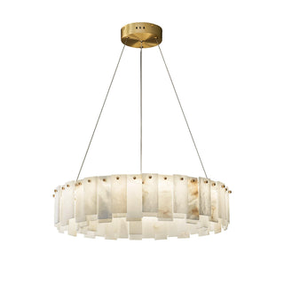 Alabaster Luxury Alabaster Round Chandelier