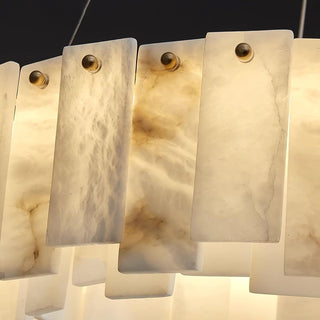 Alabaster Luxury Alabaster Round Chandelier