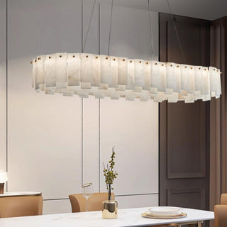 Alabaster Luxury Alabaster Round Chandelier